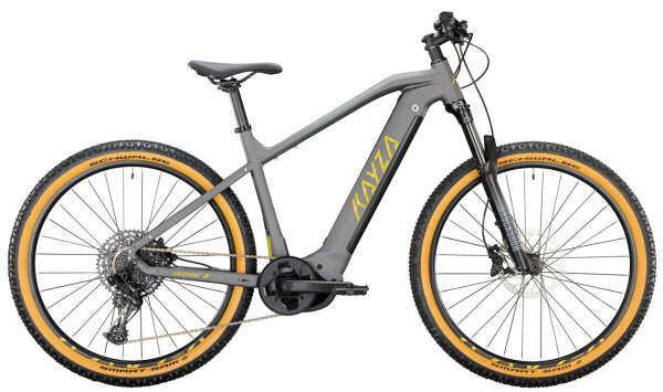 E-Bike Kayza "Hydric 8" 27,5" Alu E-MTB Hardtail, Sram SX Eagle, 12-Gang, Bosch Gen.4, Performance CX, 85Nm / Powertube 625 Wh