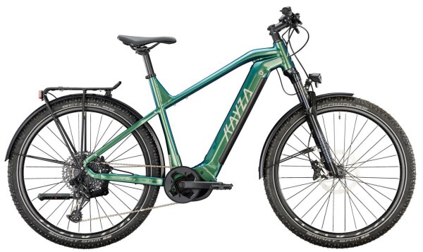 E-Bike Kayza "Hydric Dry 8" 27,5" Alu E-MTB Hardtail, Sram SX Eagle, 12-Gang, Bosch Performance CX, 85 Nm, 625 Wh