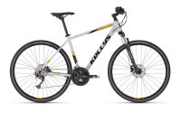 Kellys "Phanatic 30 Grey" Alu Cross Hardtail, Shimano Alivio, 27-Gang,