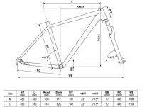 Kellys "Phanatic 30 Grey" Alu Cross Hardtail, Shimano Alivio, 27-Gang,