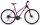 Kellys "Pheebe 10 Raspberry" 28" Alu Damen Cross Hardtail, Shimano Acera, 27-Gang,