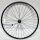 28" Hinterrad, Felge: Schürmann YAK DISC, 23-622, schwarz, geöst, AV/DV. Nabe: 8-/9-/10-/11-fach, Shimano QC300/QC400/M4050, Hohlachse, Center Lock, schwarz