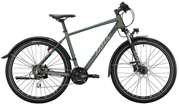 Kayza "Spodic Dry 4" 27,5" Alu MTB Hardtail, Shimano Acera, 24-Gang, StVZO,