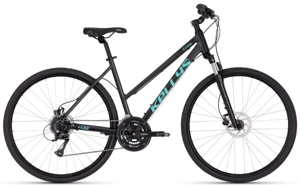 Kellys "Clea 90 Graphite Grey" 28" Alu Trapez Cross Hardtail, Shimano Acera, 24-Gang,