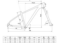 Kellys "Spider X50 Slate Grey" 29" Alu MTB...