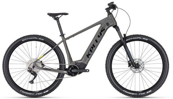 E-Bike Pedelec Kellys "Tygon R50 P Steel Blue" 29" MTB Hardtail, Shimano Cues U6000, 10-Gang, Panasonic GX Ultimate, 95 Nm, 820Wh