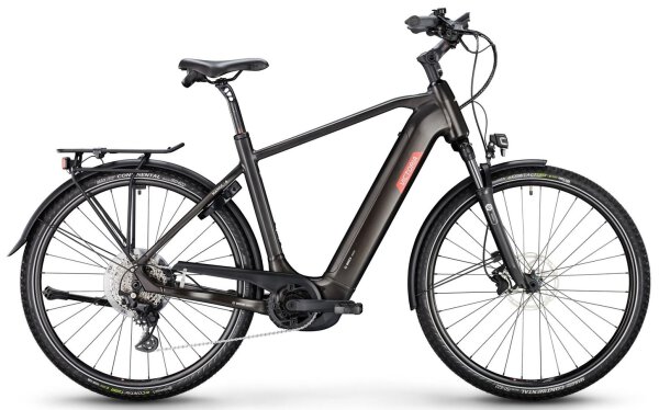 E-Bike Victoria "Manoc 4" 28" Trekkingrad, Shimano Deore, 10-Gang, Bosch CX, 85Nm, Akku 625 Wh, Zul. Ges.Gewicht 170kg