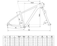 Kellys "Spider X70 Thunderstorm" 29" Alu MTB Hardtail, Shimano Cues4000, 9-Gang,