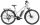 Brennabor "T-38e" Elektro-Trekkingrad, 28" Trapez, Shimano Deore, 10-Gang, 50cm, shiny silver/pale brown, Bosch Active Line Plus, 50Nm, Akku 500Wh