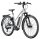 Brennabor "T-38e" Elektro-Trekkingrad, 28" Trapez, Shimano Deore, 10-Gang, 50cm, shiny silver/pale brown, Bosch Active Line Plus, 50Nm, Akku 500Wh