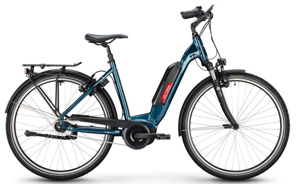 E-Bike Victoria "Cysalo 7" 28" Alu Wave Cityrad, Shimano Nexus, 7-Gang, RBN, Bosch Active Line Plus, Akku 545Wh