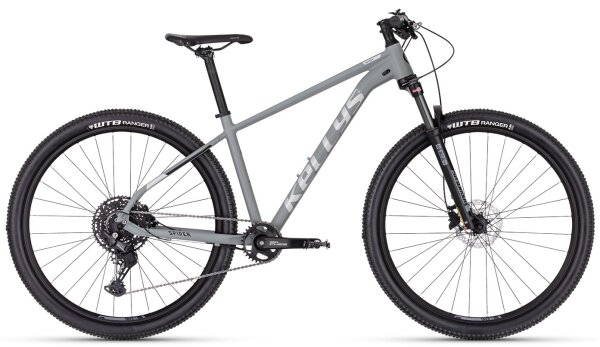 Kellys "Spider X80 Moonstone Grey" 29" Alu MTB Hardtail, Shimano Cues U6000, 10-Gang,
