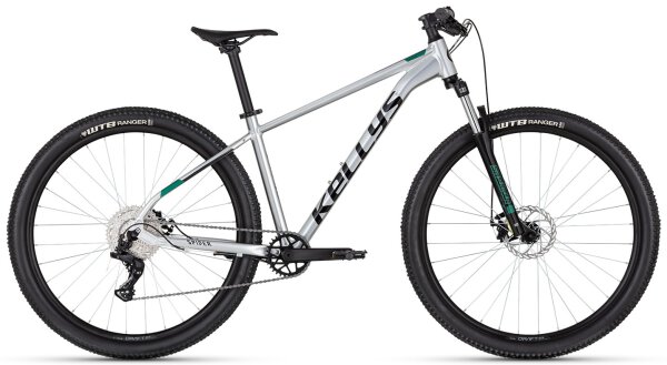 Kellys "Spider X30 Chrome Grey" 27,5" Alu MTB Hardtail, microSHIFT Estes M220, 8-Gang,