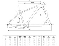 Kellys "Gate X30 Graphite Borealis" 29" Alu MTB Hardtail, Shimano Deore 12-Gang,