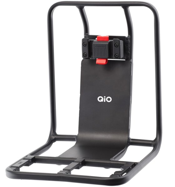 QIO Zubehör. Voderrad Transportgepäckträger "Luk" inkl. MIK Adapterplatte und KlickFix Adapter