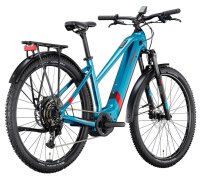 Conway "Cairon S 2.0" 29" Elektro-MTB Hardtail, Shimano Cues U4000, 9-Gang, 49cm, Trapez, topaz metallic/red metallic, Bosch CX, 85Nm, Akku 625Wh