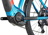Conway "Cairon S 2.0" 29" Elektro-MTB Hardtail, Shimano Cues U4000, 9-Gang, 49cm, Trapez, topaz metallic/red metallic, Bosch CX, 85Nm, Akku 625Wh