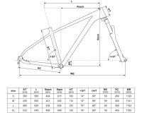 Kellys "Spider X30 Chrome Grey" 29" MTB Hardtail, microSHIFT Estes M220, 8-Gang,