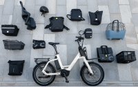 QiO 20" Elektro-Kompaktrad "Compact P5" mit Leerlauf oder Rücktritt, Bosch performance, 75Nm, Akku 545Wh