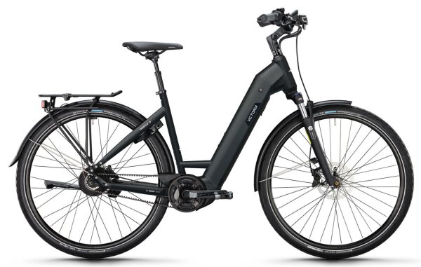 Victoria "Tresalo 9" 28" Elektro-Trekkingrad, Shimano Nexus, 5-Gang, Riemen, Bosch Performace 75Nm, Akku 800Wh
