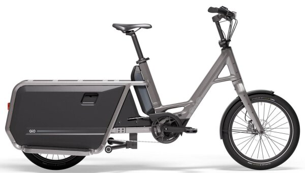 QiO 20" Elektro-Cargorad "Long P9" Shimano Cues 9-Gang, Bosch Performance, 75Nm, Akku 545Wh