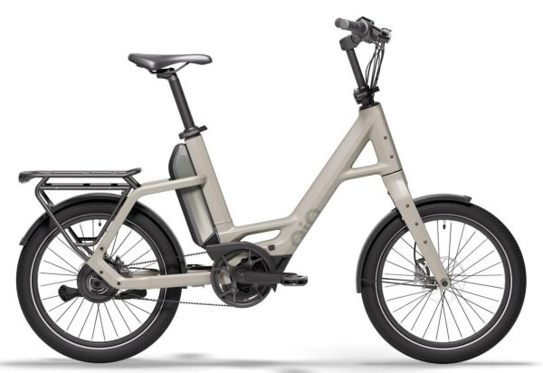 QiO 20" Elektro-Kompaktrad "Compact PE" Stufenlose Enviolo TR Nabenschaltung, Riementrieb, 48cm, Bosch Performance, 75Nm, Akku 545Wh