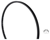 28"/29" Hinterrad. Felge Contec Exit Disc 23-622, schwarz Matt, geöst, SV. Nabe: Shimano QC400, CenterLock, 8-/9-/10-/11-fach, Hohlachse, schwarz. Speichen: 2,00mm. Nippel Silber
